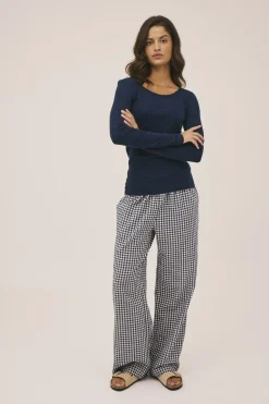 Magasin du Nord Collection Celia 3 - 100% RWS Merino Wool Navy Best