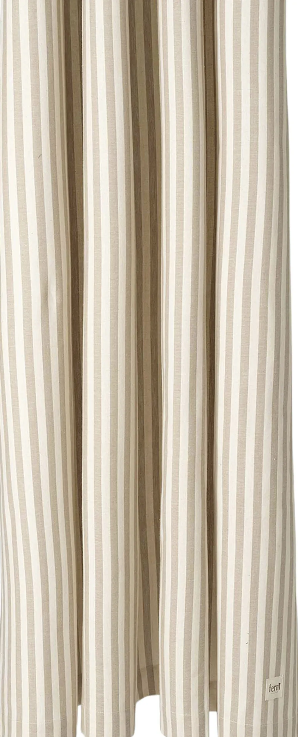 Ferm Living Chambray Shower Curtain - Sand/Off-white Discount