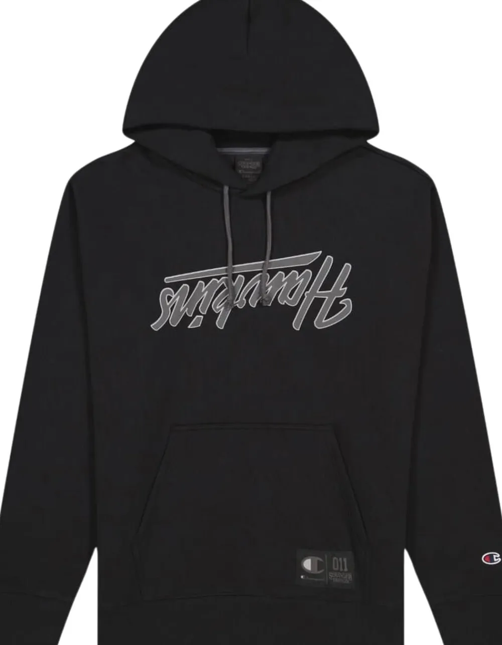 Champion X Stranger Things Hawkins hættetrøje Black beauty Best