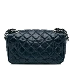 Chanel Vintage Chanel Flap Bag Blue New