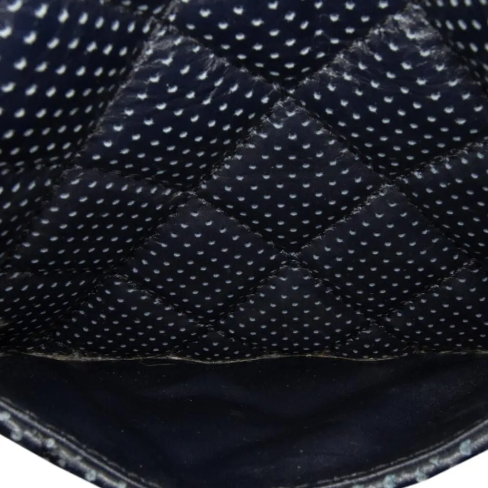 Chanel Vintage Chanel Flap Bag Blue New