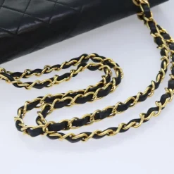 Chanel Vintage Chanel Flap Bag Black Best