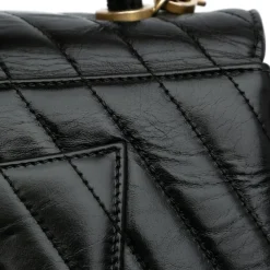 Chanel Vintage Chanel Handbag Black Hot