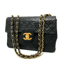 Chanel Vintage Chanel Shoulder Bag Black Online