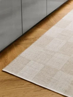 Hay Check Rug-W80 x L200-Sand S check Hot