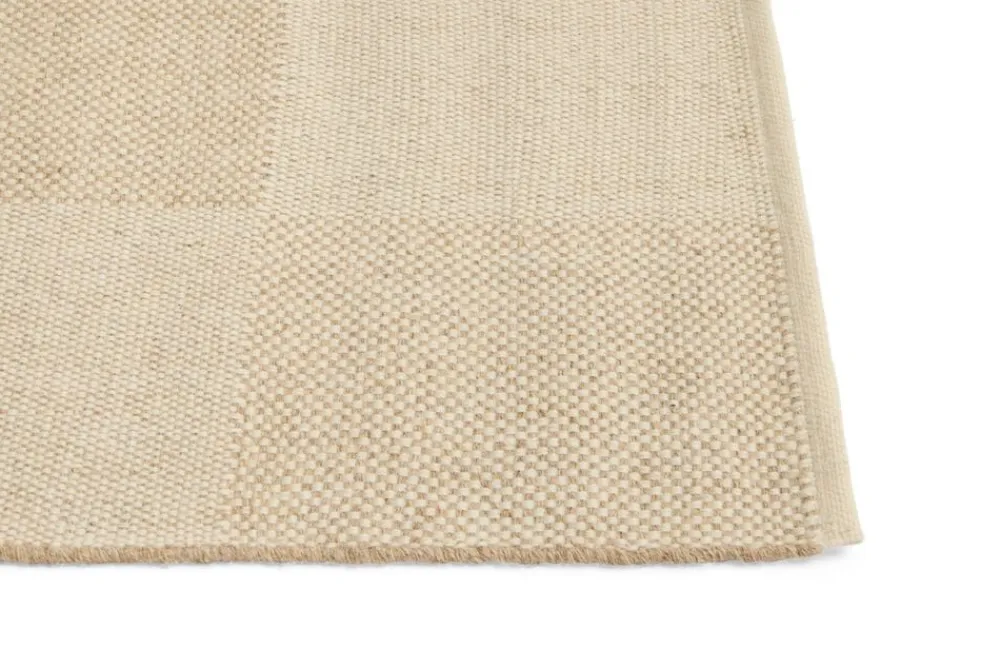 Check Rug-W140 x L200-Sand S check>Hay New