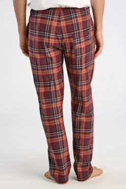 Checked brushed pyjama pants><noscript><img width=