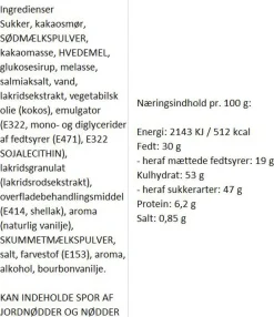 Almuegaarden Choko-lakridser med salmiak