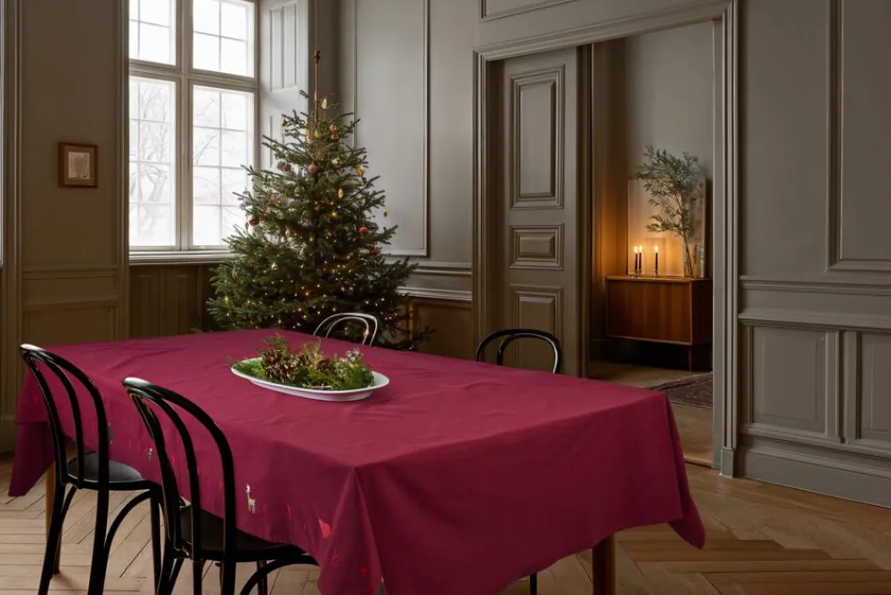 Christmas Fable Dug 150x320 cm rød>Juna Hot