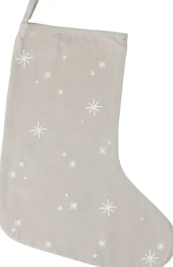 Juna Christmas Fable Julestrømpe H45 sand