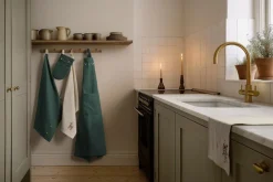 Juna Christmas Fable Viskestykke 50x70 cm sand Clearance