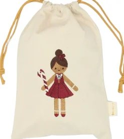 Fabelab Christmas Gift Bags - Gingerbread Girl Seedpearl emb Outlet