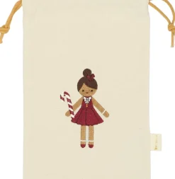 Fabelab Christmas Gift Bags - Gingerbread Girl Seedpearl emb Outlet