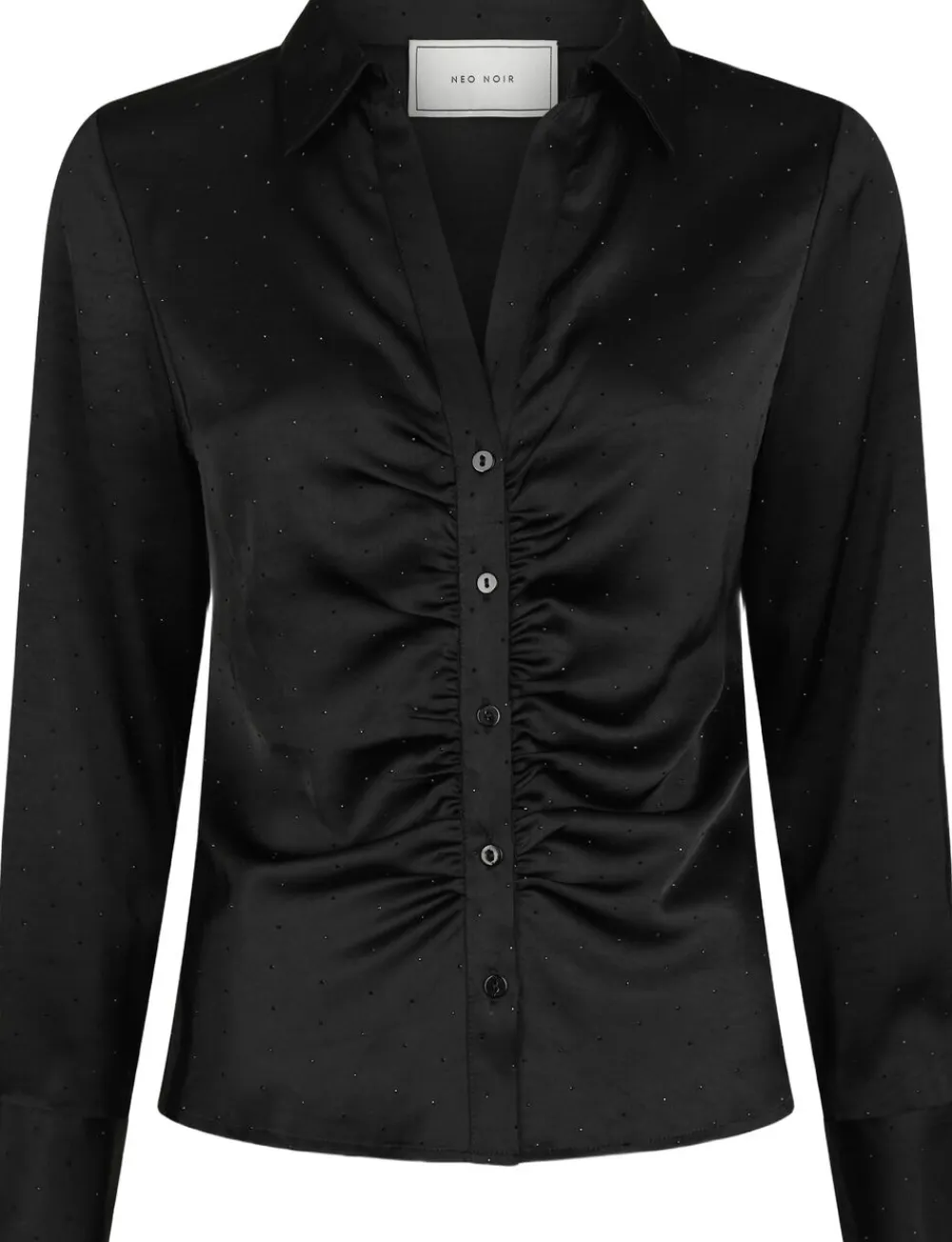 Christy Heavy Sateen Bedaz Shirt>Neo Noir Hot