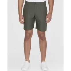 CHUCK regular linen shorts - GOTS/Vegan>Knowledge Cotton Apparel Hot