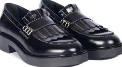 Chunky Penny loafer med frynser>ANGULUS Outlet