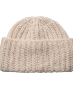 Magasin du Nord Collection Chunky Rib Beanie Sand