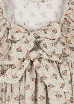 Børn Konges Sløjd CIANNA LS BOW DRESS GOTS