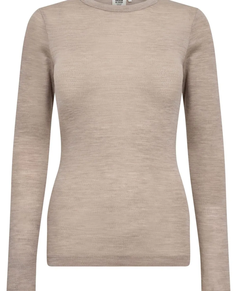 Magasin du Nord Collection Cilla 1 RWS - Merino wool Sand Discount