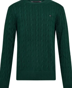 Tommy Hilfiger CLASSIC COTTON CABLE CREW NECK