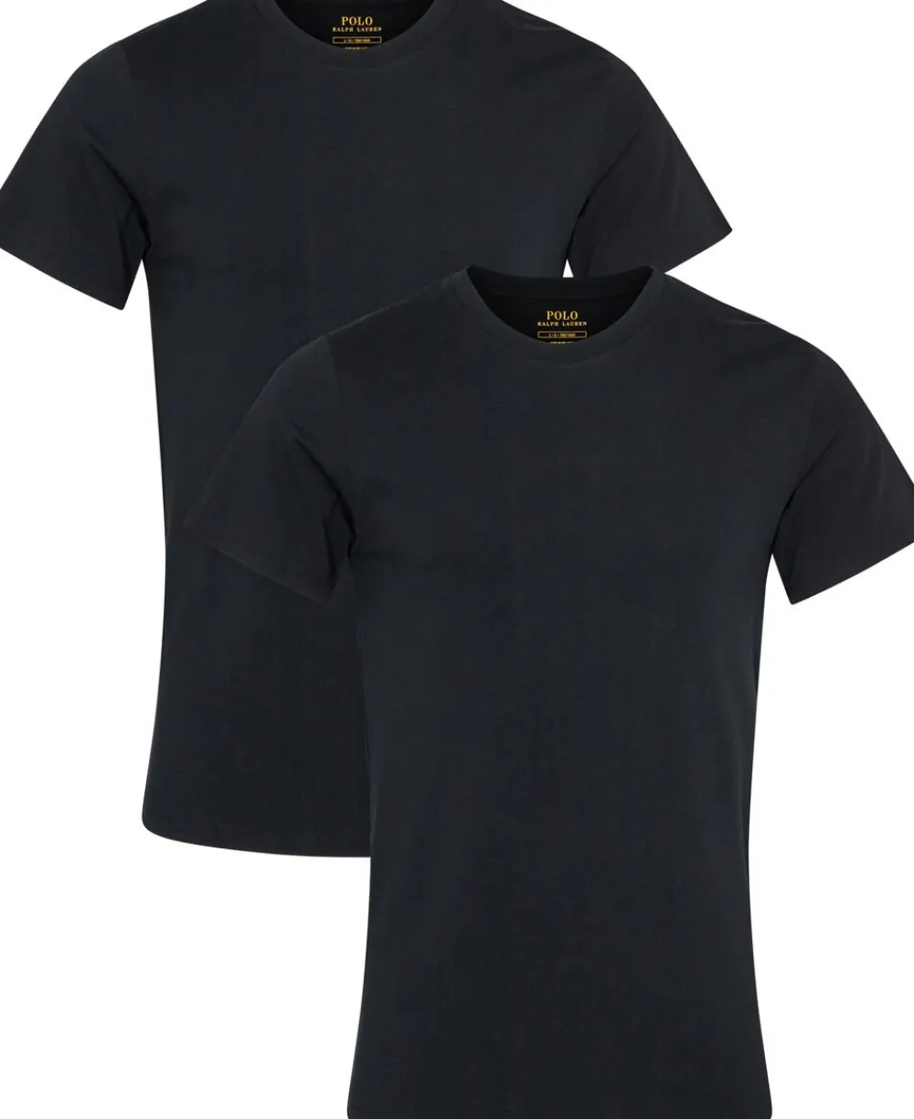 Polo Ralph Lauren Classic Crewneck Undershirt 2-Pack Sort Outlet