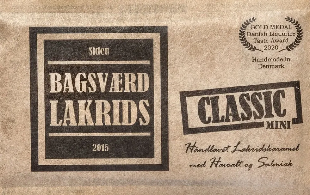 Bagsværd Lakrids Classic mini 40 gr. Hot