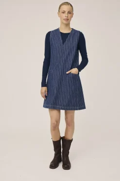 Cleo 15 Spencer denimkjole - 100% Økologisk bomuld GOTS>Magasin du Nord Collection Best
