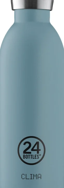 24Bottles Clima 500 ml - Termoflaske - Stone Finish - Powder Blue Outlet