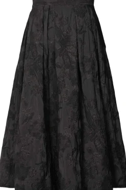 Dame Rabens Saloner Clipped jacquard full skirt - Bisha