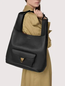 Coccinelle BEAT SHOPPING Noir/cognac Best