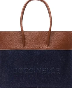 Coccinelle MYRTHA DENIM Blue den/cognac Outlet