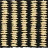 Hay Coco Door Mat-Stripe Wide-Black and white