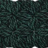 Hay Coco Door Mat-Swirl-Green and black Discount