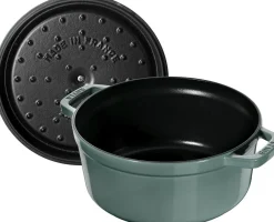 Staub Cocotte 24 cm Eukalyptus Støbejern Hot