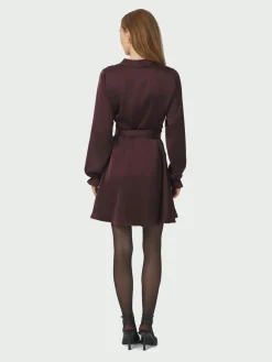 Colbie Heavy Sateen Dress>Neo Noir Online