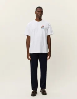 Les Deux Cole Table T-Shirt White Hot