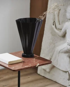 Nordal COLL vase, antique finish - brown Online