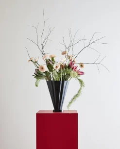 Nordal COLL vase, antique finish - brown Online