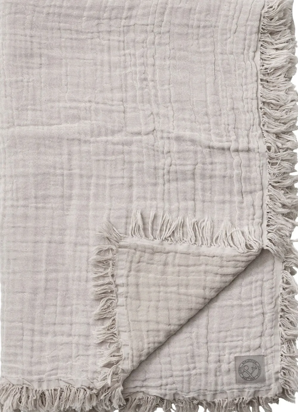 &Tradition Collect Throw SC33, Cloud&Milk/Cotton 100% Organic. 260x260cm