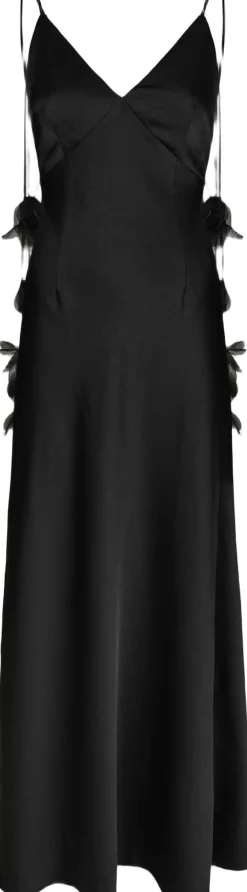 Dame Neo Noir Colly Heavy Sateen Dress