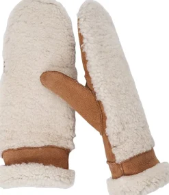 Dame Lovelies COLON - MITTENS - PALM OF SUEDE AND UPPER OF CURLY SHEARLING