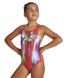 Arena Colour Bleeding V-Back one piece badedragt Multifarvet Sale