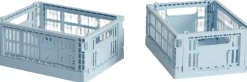 Hay Colour Crate, Mini, 2 stk. Soft blue Outlet