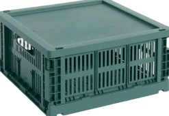 Hay Colour Crate Plastic Lid Square, Medium