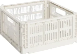 Hay Colour Crate, Square, Medium Off white Best