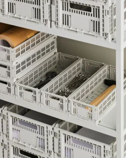 Hay Colour Crate,Oblong Grey