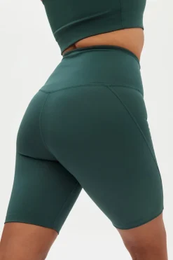 Compressive High-Rise Bike Shorts><noscript><img width=