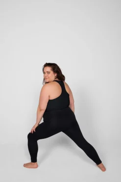 Girlfriend Collective Compressive High-Rise Legging, Long Black