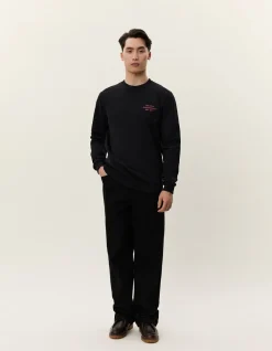 Les Deux Copenhagen 2011 Sweatshirt Black Outlet
