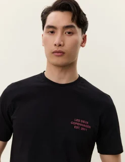Les Deux Copenhagen 2011 T-shirt Black Clearance